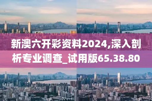 新澳六开彩资料2024,深入剖析专业调查_试用版65.38.80