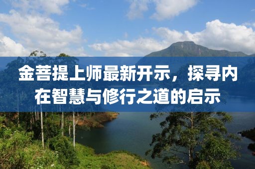 金菩提上师最新开示，探寻内在智慧与修行之道的启示