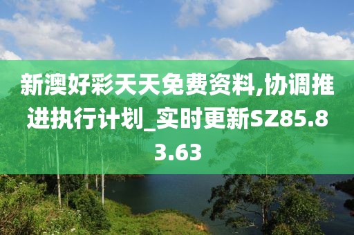 新澳好彩天天免费资料,协调推进执行计划_实时更新SZ85.83.63