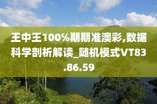 王中王100℅期期准澳彩,数据科学剖析解读_随机模式VT83.86.59