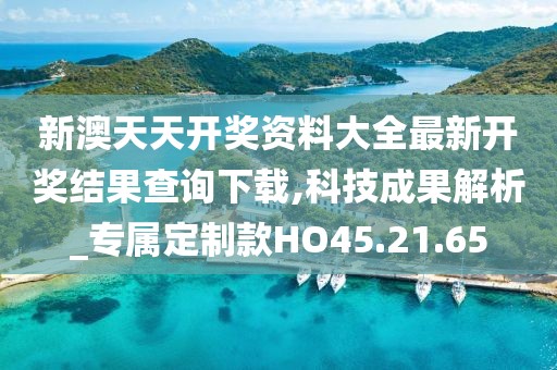 新澳天天开奖资料大全最新开奖结果查询下载,科技成果解析_专属定制款HO45.21.65