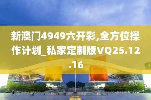 新澳门4949六开彩,全方位操作计划_私家定制版VQ25.12.16