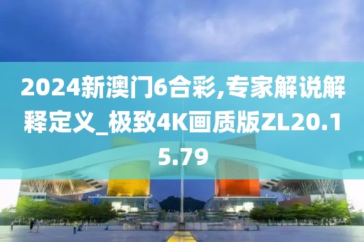 2024新澳门6合彩,专家解说解释定义_极致4K画质版ZL20.15.79
