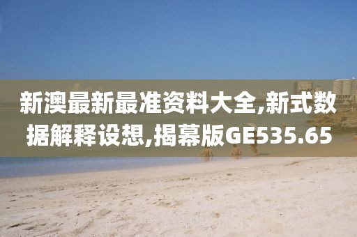 新澳最新最准资料大全,新式数据解释设想,揭幕版GE535.65