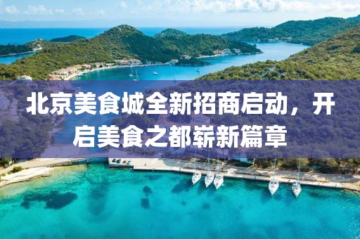 北京美食城全新招商启动，开启美食之都崭新篇章