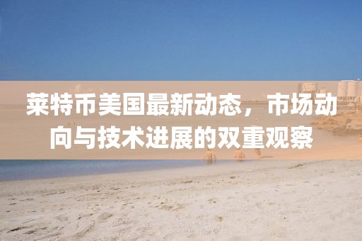 莱特币美国最新动态，市场动向与技术进展的双重观察