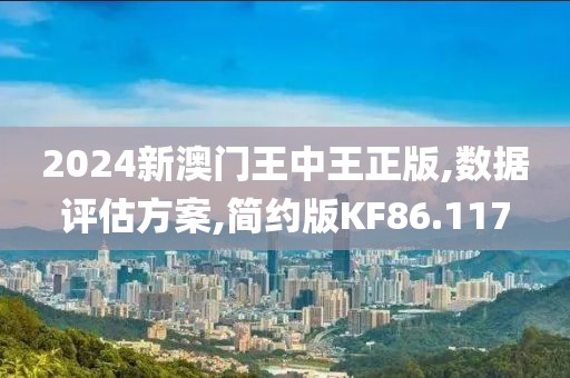 2024新澳门王中王正版,数据评估方案,简约版KF86.117