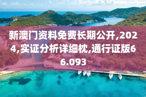 新澳门资料免费长期公开,2024,实证分析详细枕,通行证版66.093