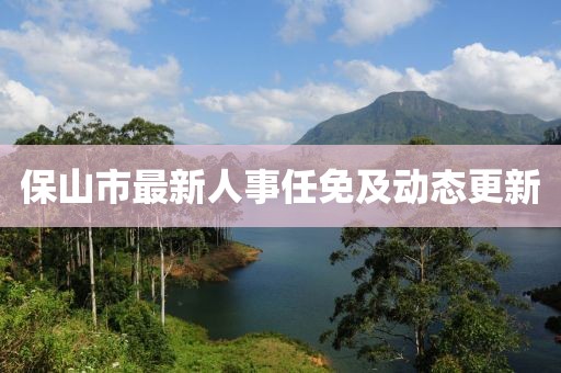 保山市最新人事任免及动态更新
