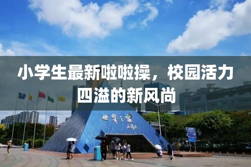 小学生最新啦啦操，校园活力四溢的新风尚