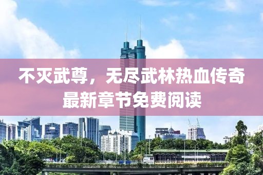 不灭武尊，无尽武林热血传奇最新章节免费阅读