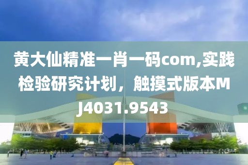 黄大仙精准一肖一码com,实践检验研究计划，触摸式版本MJ4031.9543