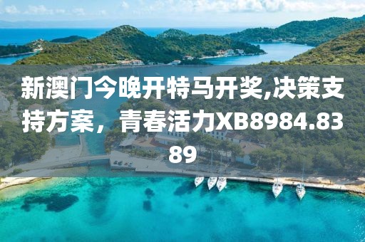 新澳门今晚开特马开奖,决策支持方案，青春活力XB8984.8389