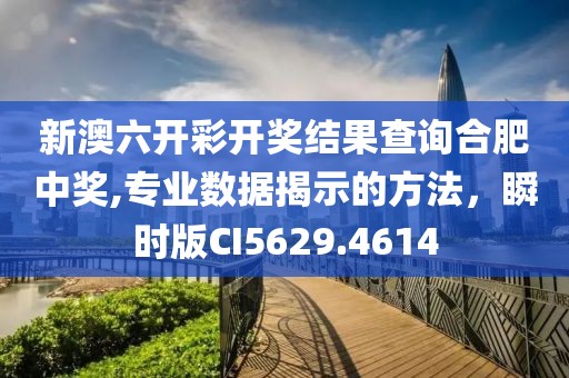 新澳六开彩开奖结果查询合肥中奖,专业数据揭示的方法，瞬时版CI5629.4614