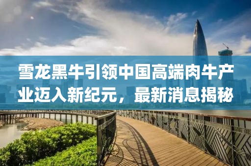 雪龙黑牛引领中国高端肉牛产业迈入新纪元，最新消息揭秘