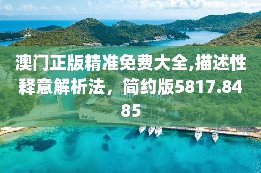 澳门正版精准免费大全,描述性释意解析法，简约版5817.8485
