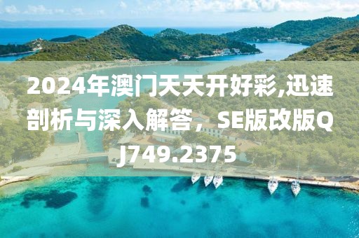 2024年澳门天天开好彩,迅速剖析与深入解答，SE版改版QJ749.2375