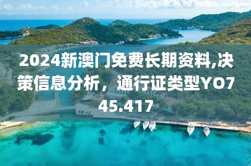 2024新澳门免费长期资料,决策信息分析，通行证类型YO745.417