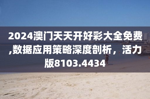 2024澳门天天开好彩大全免费,数据应用策略深度剖析，活力版8103.4434