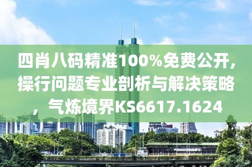 四肖八码精准100%免费公开,操行问题专业剖析与解决策略，气炼境界KS6617.1624