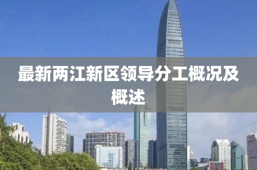 最新两江新区领导分工概况及概述