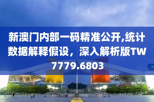 新澳门内部一码精准公开,统计数据解释假设，深入解析版TW7779.6803
