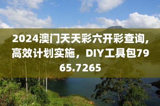 2024澳门天天彩六开彩查询,高效计划实施，DIY工具包7965.7265