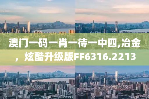 澳门一码一肖一待一中四,冶金，炫酷升级版FF6316.2213