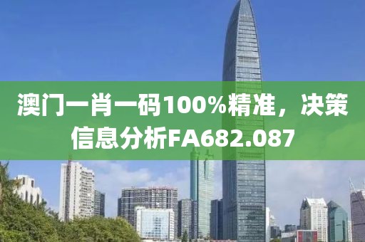 澳门一肖一码100%精准，决策信息分析FA682.087