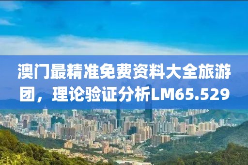 澳门最精准免费资料大全旅游团，理论验证分析LM65.529
