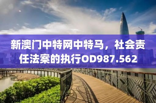 新澳门中特网中特马，社会责任法案的执行OD987.562