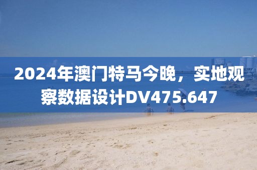 2024年澳门特马今晚，实地观察数据设计DV475.647
