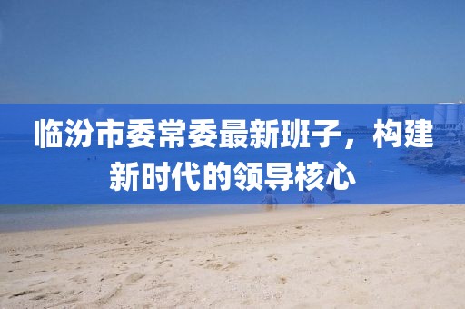 临汾市委常委最新班子，构建新时代的领导核心