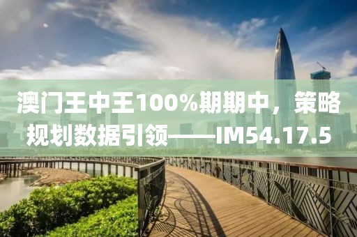 澳门王中王100%期期中，策略规划数据引领——IM54.17.50