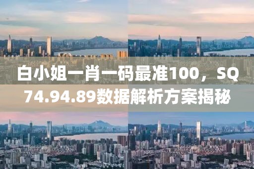 白小姐一肖一码最准100，SQ74.94.89数据解析方案揭秘