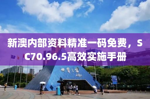 新澳内部资料精准一码免费，SC70.96.5高效实施手册