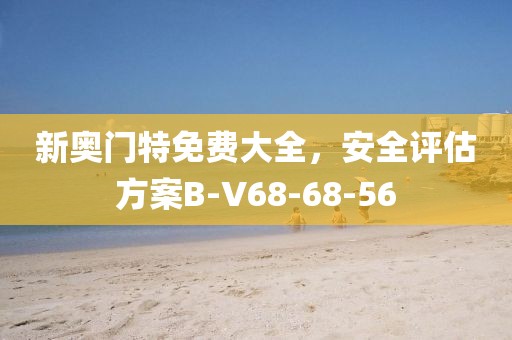 新奥门特免费大全，安全评估方案B-V68-68-56