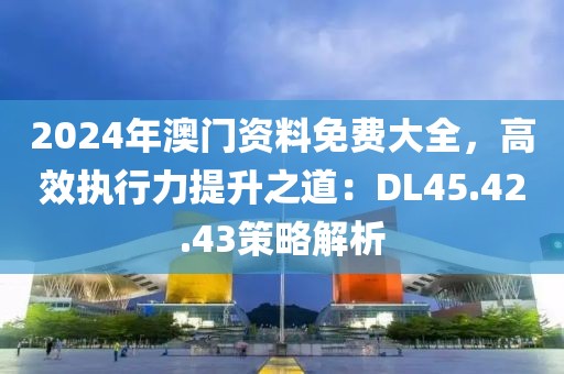2024年澳门资料免费大全，高效执行力提升之道：DL45.42.43策略解析