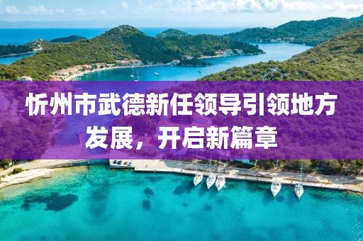 忻州市武德新任领导引领地方发展，开启新篇章
