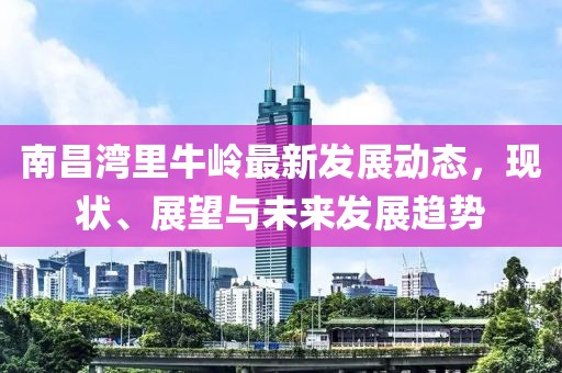 南昌湾里牛岭最新发展动态，现状、展望与未来发展趋势