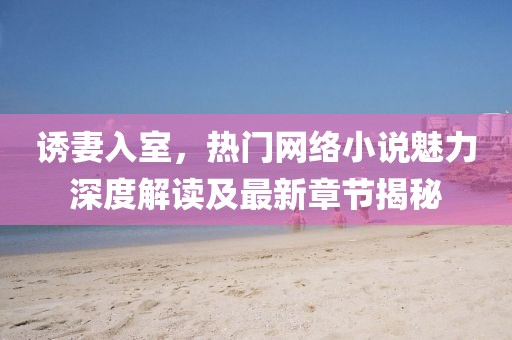诱妻入室，热门网络小说魅力深度解读及最新章节揭秘